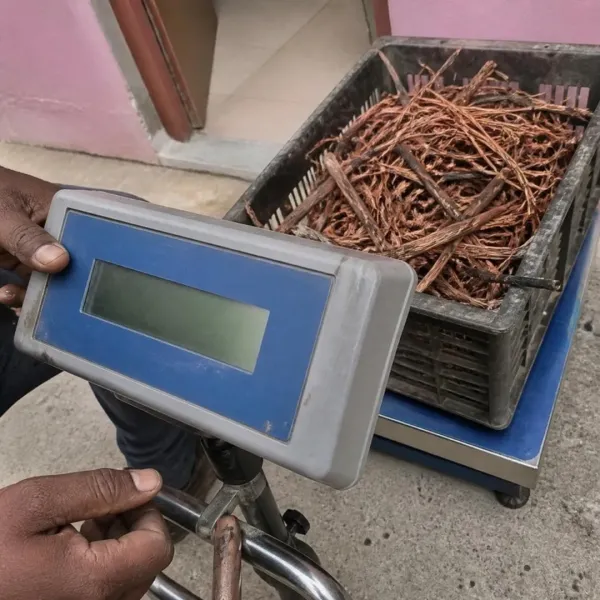 Weighing on site